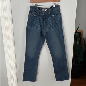 Levi's Signature Mid Rise Straight Blue Jeans Sz 18M